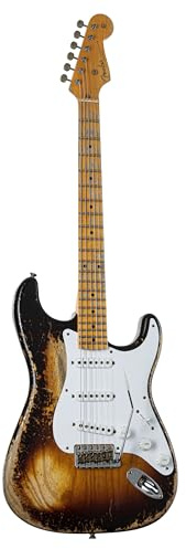 Fender LTD 70th Anniversary '54 Super Heavy WF 2-Color Sunburst - Custom E-Gitarre