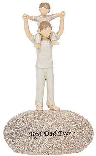 Angels Best Dad Ever Sentimental Pebble Gift