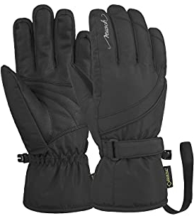 Reusch Damen Handschuh Sophia GTX, Black/Silver, 6.5, 4990316