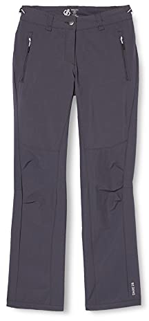 Dare 2b Damen DWJ409R 68518L Melodic II' Stretch Mehrere Taschen Wanderhose, Ebenholzgrau, Größe 44, Ebony Grey