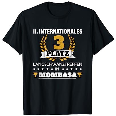 Langschwanztreffen In Mombasa Faschingskostüme 2020 Karneval T-Shirt