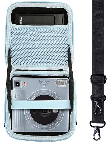 Aenllosi Hart Tasche Hülle für Fujifilm instax SQ40/instax Square SQ1 Sofortkamera, Nur Tasche(Blau)
