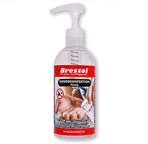 HANDDESINFEKTION Liquid 500 ml Desinfektionsmittel für Hand Haut Oberflächen Hände Desinfektion Händedesinfektion Desinfektionsflüssigkeit Flüssigdesinfektion Oberflächendesinfektion