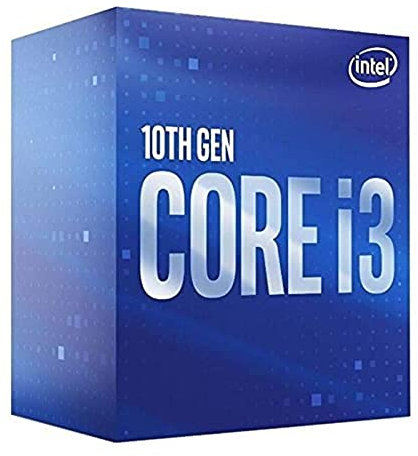 Intel Core i3 10100F - 3.6 GHz - 4 cores - 8 threads - 6 MB cache - LGA1200 Socket - doos (BX8070110100F)