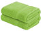 GREATOYAR Juego de Toallas, Toalla Baño, Toalla Ducha, para Mano Cara Piscina Gimnasio, Suaves, Secado Rápido, Resistente, Absorbente, Color Duradero, 100% Algodón, 350g, 50x90cm, 2 Unidades, Verde