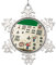 Play Mahjong Weihnachtsschmuck 2022, Schneeflocken-Ornamente, Mahjong-Flor, Weihnachtsschmuck für Baum, Neuheit, Metall, Mahjong-Souvenir, Andenken, Geschenke für Hochzeitstag, Urlaub, Anhänger, 7,6