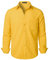PARKLEES Men's Regular Fit Dress Shirt Solid Wrinkle-Free Long Sleeve Casual Business Button Up Shirts with Pocket PZSSCL05-Yellow XL