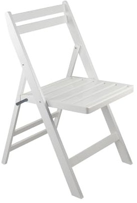 Orion91 - Silla de Comedor Plegable, Madera de Bambú, Salón, Cocina, Diseño Portátil, Estilo Moderno, Dimensiones 42.5x47.5x79cm (Largo x Ancho x Alto), Carga Máx. 90kg, Variedad de Colores