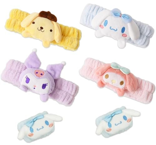 6 Stück Haarband Make Up Gesicht Kopfband Haarbänder für Schminken Stirnband Damen Haarreif für Duschen und Gesicht Waschen