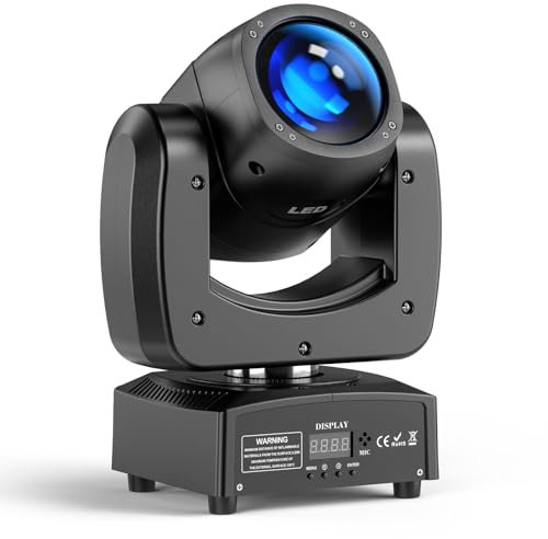 100W Moving head Beam RGBW LED DMX512 Disco Party Lichter Bühnenleuchten für Bar Party Club Weihnachten Halloween
