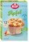 RUF Apfel-Muffins Backmischung, fruchtige American Style Muffins mit leckerer Zimtnote, einfache Zubereitung, 12 Muffin-Förmchen inklusive