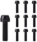 Reccisokz 10 Vis De Potence De Vélo,Accessoires De Vélo,Vis De Montage De Potence De Vélo M6 x 20 Mm,Vis M6,Vis De Vélo De Route Et De Montagne