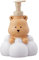 BAHJKASD 250/500 ml lustiges und funktionales Badezimmer-Accessoire, Cartoon-Bär-Schaumstoffbehälter für Händedesinfektionsmittel, Shampoo und Duschgel