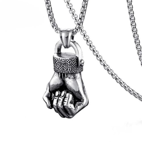 Sopodbacker Halskette Ketten Schmuck Herren Frauen Anhänger Necklacefitnessstudio Retro Punk Hochzeitsfeier Anhänger Sub+Kette
