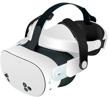 Lokyoyo Head Strap for Meta.Quest 3S/3 - Elite Strap Replacement with Adjustable Balance & Comfort, Reduces Head Pressure - VR Accessories for Meta.Quest 3/3S (Halo Head strap m079)