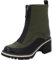 Palado Damen Stiefeletten Olania – moderne Boots aus pflegeleichtem Obermaterial – leicht gefüttert – elegantes Design mit Reißverschluss für Herbst und Winter Khaki UK4,5 - EU37