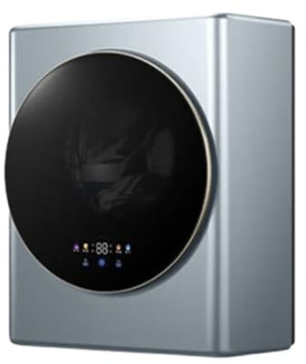 zhyunvd Lavatrice a Muro,Mini e Centrifuga Automatica da Compatta Elettrica Parete per Appartamento Lavanderia Bagno WC Lavatrice Compatta A