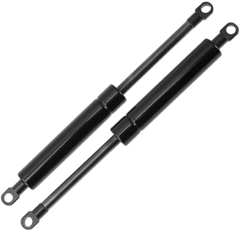 X AUTOHAUX 250 mm/9,84 Gasdruckfedern 800 N Gasfedern Schwarz Kohlenstoffstahl 2 Stück RV-Auto-Werkzeugkasten-Deckel Aufbewahrungsbox-Abdeckung Schranktür-Abdeckung