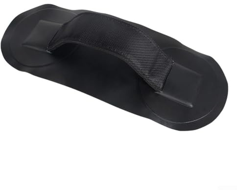 Yhenlovtt Aufblasbarer Boots-Haltegriff mit PVC-Surfbrett-Handlauf und Kanu-Armlehne für Schlauchboot und Schlauchboote in mehreren Farben, Weiß