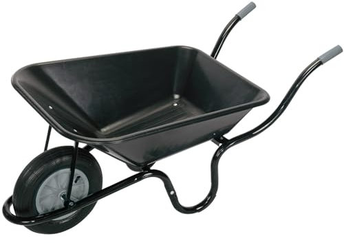 DRAPER 17993 Kunststoff Tablett Schubkarre, schwarz