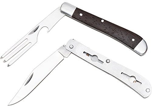 Haller 80285 Camping Taschenmesser Kochmesser, Silber, Einheitsgröße