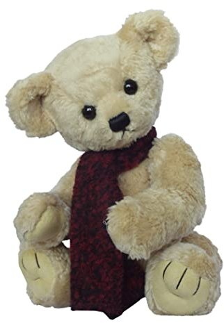 Clemens Softplüsch Teddy Bär Nala 35 cm | Weich & Kuschelig | Made in Germany | 5-Fach Gegliedert | Abwaschbar & Pflegeleicht