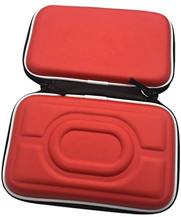 Hartschalen-Schutzhülle für Gameboy Advance GBA Gameboy Color GBC (EVA), Rot