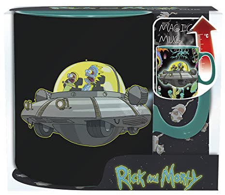 ABYSTYLE - RICK & MORTY Astronave Tazza termoreattiva