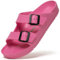 SAGUARO Pantofole per Uomo Confortevole Traspirante Sandali da Spiaggia Antiscivolo Ciabatte da Spiaggia per Le Donne Classic Casual Mules, Clog Rosa 38