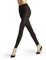 FALKE Damen Leggings Softmerino W Le Wolle Baumwolle einfarbig 1 Stück, Schwarz Black 3000, 40-42