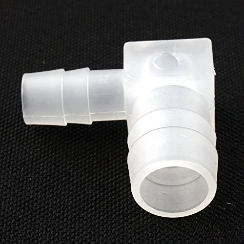 4 * 8 mm Lot de 3 connecteurs de tuyau à trois voies - Connecteur de réduction de diamètre - Raccord de tuyau d'aspiration pour alimentation en eau et drainage