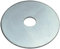 AERZETIX - Set di 100 rondelle di carrozzeria piatte larghe - M8 Ø8.4x40x1.7mm - in acciaio zincato - C49700