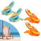 Pinces à Serviette de Plage,4 PCS Grand Plage Pinces à Linge Pinces à Serviettes en Plastique Coupe-Vent pour Serviette de Bain, Piscine de Vacances, Linge de Maison