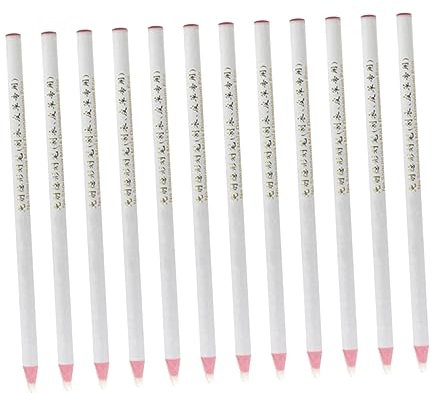 Ciieeo 36 Stück Rolle Buntstifte Ziehen Bleistift Nähen Verschwindende Stoffmarker Mit Tinte Schneiderbleistift Durch Hitze Löschbare Stifte Weiß Löschbarer Stift Plastik Mehrfarbig