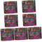 DECHOUS 7St Tapisserie wandteppich elegant Gobelindecke Halloween-Tischsets Wohnkultur Boho-Dekorationen dekorativer Totenkopfteppich Gobelin Decke der Volant Vorhang