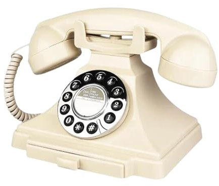 Milageto Livre Audio pour mariage, téléphone, livre Audio, Vintage, enregistreur téléphonique pour Bar, cadeaux de fête, réception nuptiale, blanc