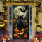 YATOSEN Rideau de Porte d'Halloween - Décoration Festival des Fantômes - Horreur Monstre - Bannière de Fond - Décoration d'Halloween pour Entrée (C)