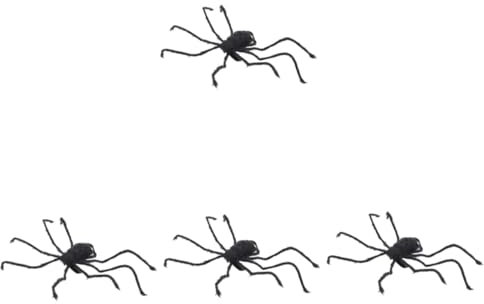 INOOMP 4stücke Halloween Spinnen Kostüm Für Haustiere Lustiges Outfit Für Hunde Und Katzen Für Halloween-Partys Aus Strapazierfähigem Plüschmaterial Mit Acht Spiderbeinen