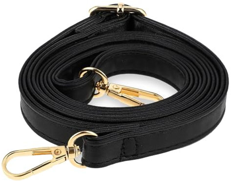 IUHRIE Tracolla regolabile,Tracolla da tasca nera,Tracolla per borse,Tracolla da donna in pelle tracolla rimovibile,Borsa a tracolla tracolla