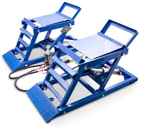 Adjustable 2 Ton Garage Car Lift Ramp Portable Steel Hydraulic Car Jack Lifter Repair Lifting Equipment Vehicle Tool