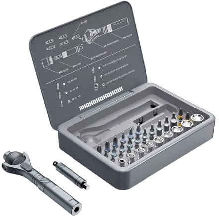 Set di cacciaviti a cricchetto Multifunzionale Portatile 40-in-1 Di