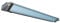 Rolux LED-LLH-310, 10W, 3000K~6500K An- und Unterbauleuchte, Aluminium, 10 watts, silber, 57,5 x 8,5 x 3,5 cm