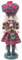 OBC-Kunsthandwerk Nussknacker Holzfigur Schotte Mehrfarbig / 25 cm/Deko Figur Nussknacker Holz/handbemalt /weihnachtlich dekorieren