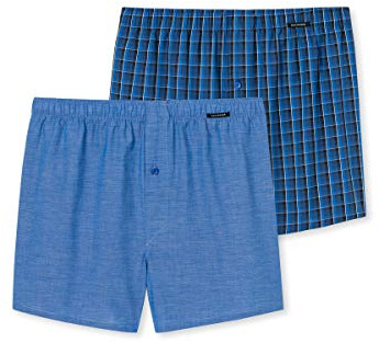 Schiesser Herren 2 Pack Boxershorts Baumwolle Jersey weich Multipack - Jerseyboxer