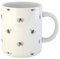 Awowee Taza de café con diseño de abeja grande y pequeños insectos divertidos de 325 ml, taza de té de cerámica, el mejor regalo o recuerdo para familiares, amigos, compañeros de trabajo