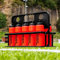 FORZA 10 Water Bottles & Carrier [750ml] - BPA Free Plastic - Variety Of Colours (Red)
