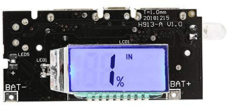 Dual USB 5V 1A 2.1A Power Bank 18650 Li Batery Charger DIY Module LCD Display Mobile Power Battery Charging Board Module
