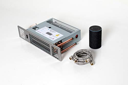 KPH-2100 Alexa Wifi - Kitchen Plinth heater - Voice Controlled - Central Heating - Hydronic - 2.1kW (Stainless)