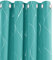 Deconovo Ösenvorhang für Schlafzimmer thermo gegen Kälte Thermogardine Hitzeschutz dicke Thermovorhang Kälteschutz, Blickdichte Gardinen, Wohnzimmer Vorhang, 183x117 cm(HöhexBreite), Türkis, 2er Set