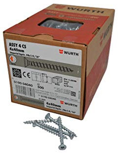 ASSY 4 CSMP Acero galvanizado TG Fresadora RW, SHR-SEKPF-FRT-HO-RW20-(A3K)-4,0 x 40/34